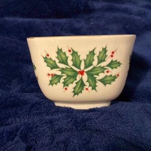 Vintage Lenox Holiday Bowl